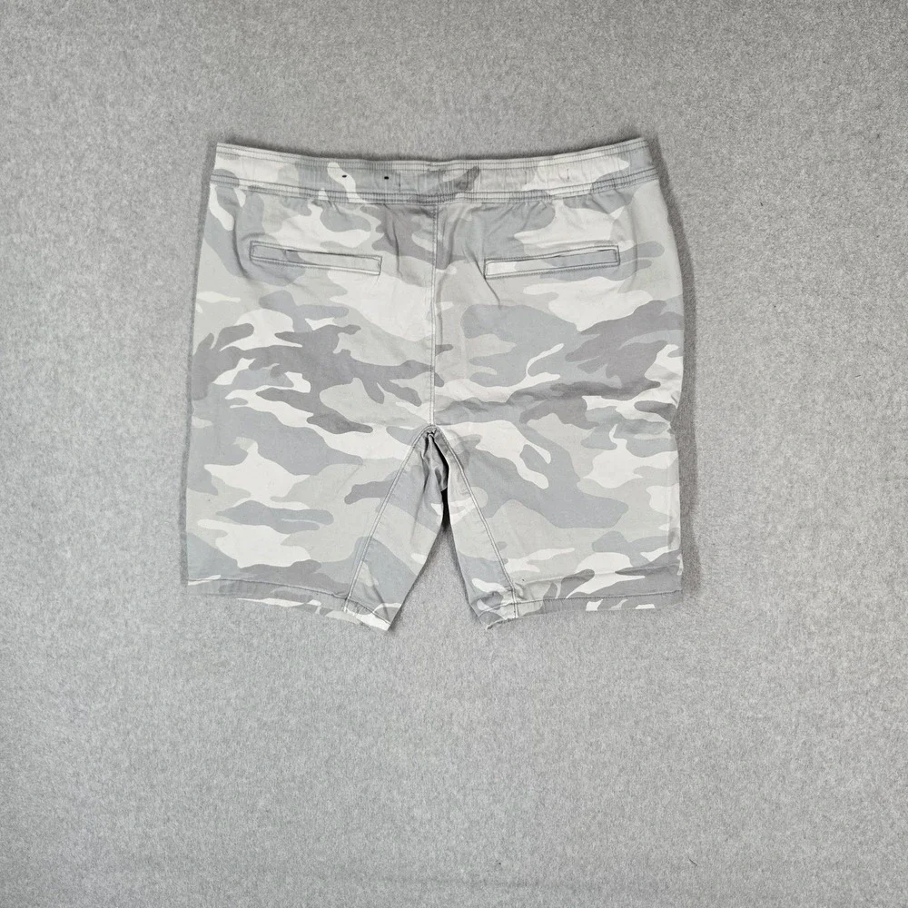 Hollister Men Shorts XL Gray Camouflage Jogger Short 9
